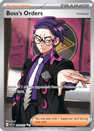 Boss's Orders [Corbeau] - 256/217 (Holofoil)