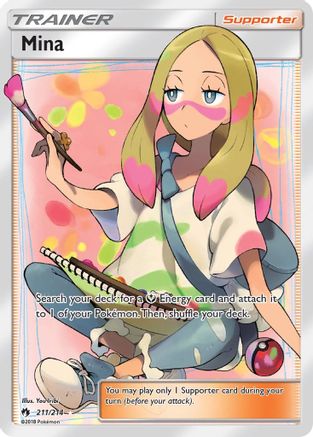 Mina (Full Art) (Holofoil)