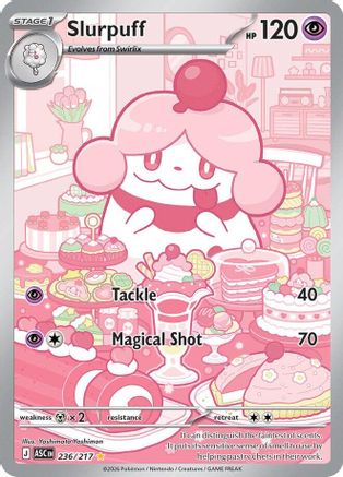 Slurpuff - 236/217 (Holofoil)