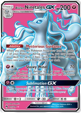 Alolan Ninetales GX (Full Art) (Holofoil)