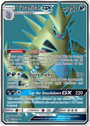 Tyranitar GX (Full Art) (Holofoil)