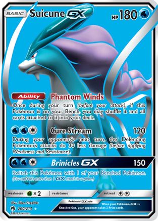 Suicune GX (Full Art) (Holofoil)