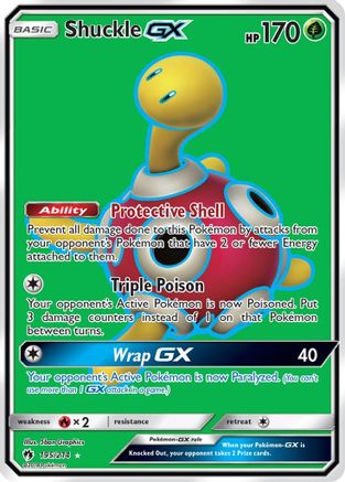Shuckle GX (Full Art) (Holofoil)
