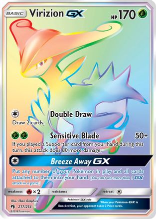 Virizion GX (Secret) (Holofoil)