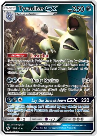 Tyranitar GX (Holofoil)