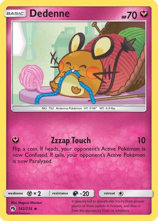 Dedenne (142) (Reverse Holofoil)