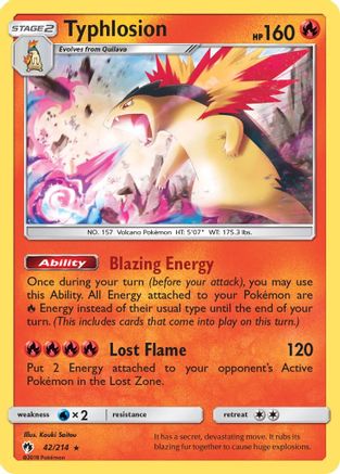 Typhlosion (Reverse Holofoil)