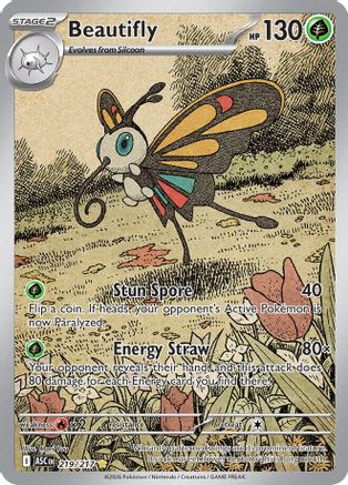 Beautifly - 219/217 (Holofoil)