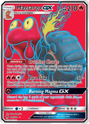 Magcargo GX (Full Art) (Holofoil)