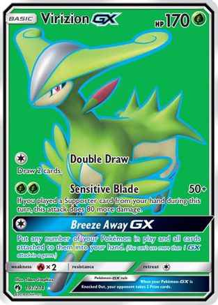 Virizion GX (Full Art) (Holofoil)