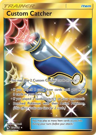 Custom Catcher (Secret) (Holofoil)