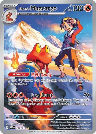 Ethan's Magcargo - 222/217 (Holofoil)