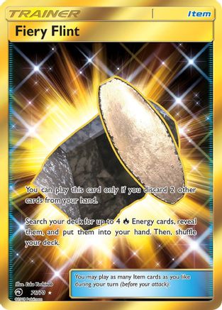 Fiery Flint (Secret) (Holofoil)