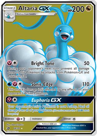 Altaria GX (Full Art) (Holofoil)