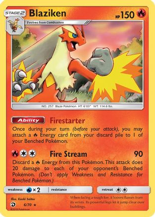 Blaziken (Reverse Holofoil)
