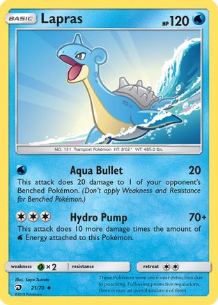 Lapras (Reverse Holofoil)