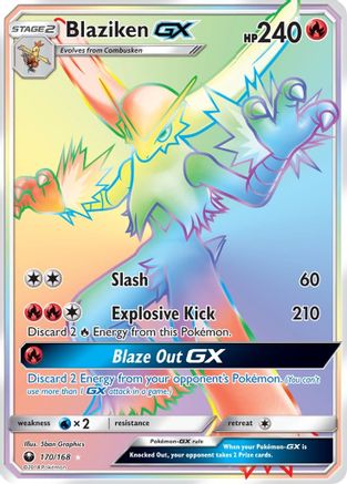 Blaziken GX (Secret) (Holofoil)
