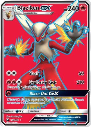 Blaziken GX (Full Art) (Holofoil)