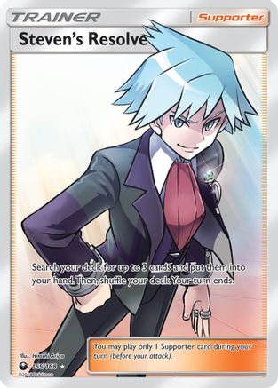 Steven's Resolve (Full Art) (Holofoil)