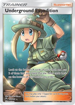 Underground Expedition (Full Art) (Holofoil)