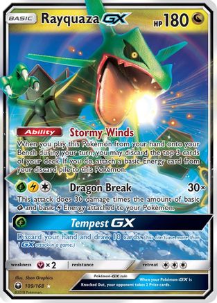 Rayquaza GX (Holofoil)
