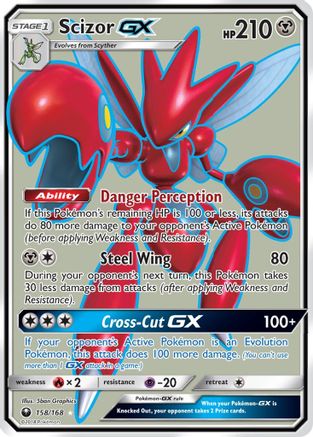 Scizor GX (Full Art) (Holofoil)