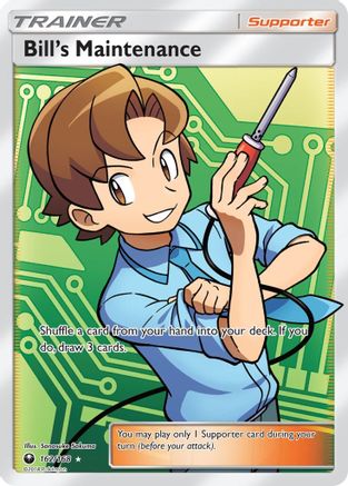 Bill's Maintenance (Full Art) (Holofoil)