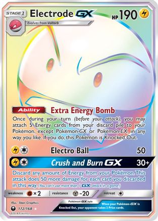 Electrode GX (Secret) (Holofoil)