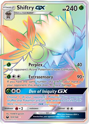 Shiftry GX (Secret) (Holofoil)