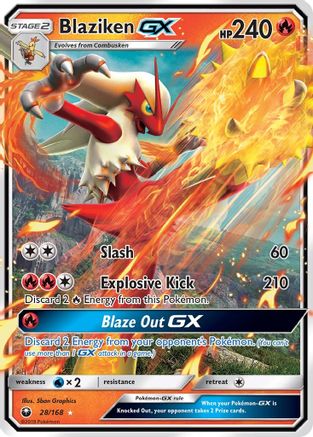 Blaziken GX (Holofoil)