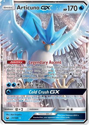 Articuno GX (Holofoil)