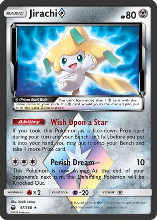 Jirachi Prism Star (Holofoil)