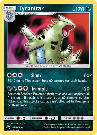 Tyranitar (Reverse Holofoil)