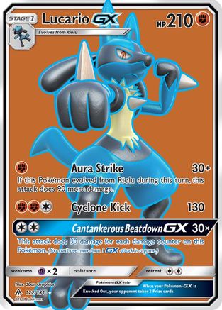 Lucario GX (Full Art) (Holofoil)