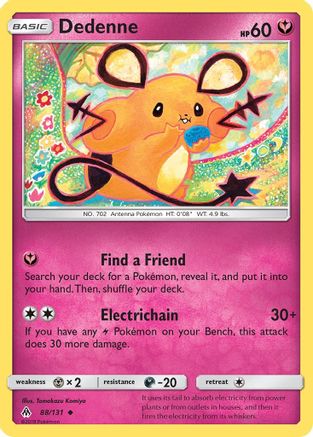 Dedenne (Reverse Holofoil)