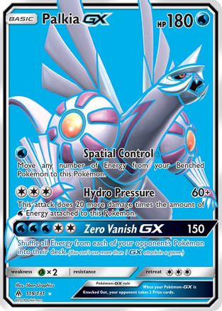 Palkia GX (Full Art) (Holofoil)