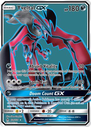 Yveltal GX (Full Art) (Holofoil)