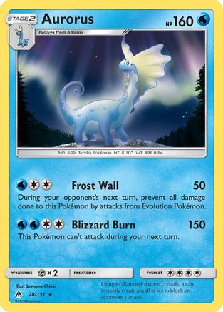 Aurorus (Holofoil)