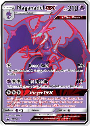 Naganadel GX (Full Art) (Holofoil)