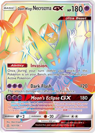 Dawn Wings Necrozma GX (Secret Rare) (Holofoil)