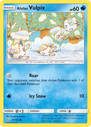 Alolan Vulpix (Reverse Holofoil)