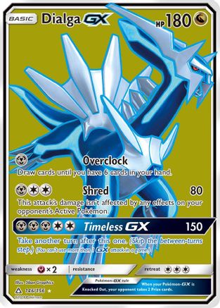 Dialga GX (Full Art) (Holofoil)