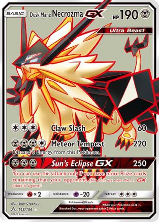 Dusk Mane Necrozma GX (Full Art) (Holofoil)