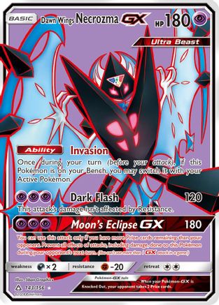 Dawn Wings Necrozma GX (Full Art) (Holofoil)
