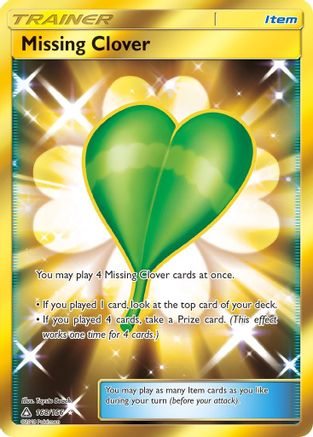 Missing Clover (Secret Rare) (Holofoil)