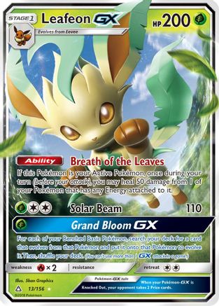 Leafeon GX (Holofoil)