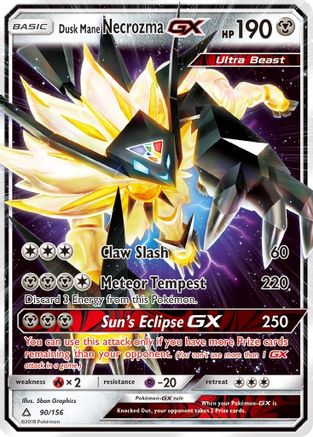 Dusk Mane Necrozma GX (Holofoil)