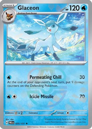 Glaceon (Master Ball Pattern) (Holofoil)