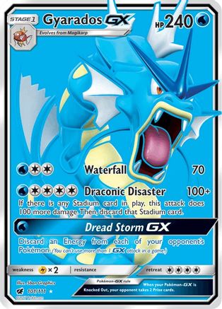 Gyarados GX (Full Art) (Holofoil)