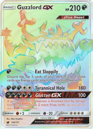 Guzzlord GX (Secret) (Holofoil)